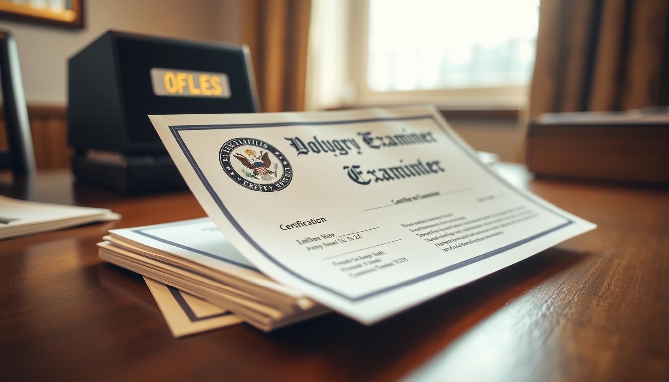 Qualified Examiner Credentials