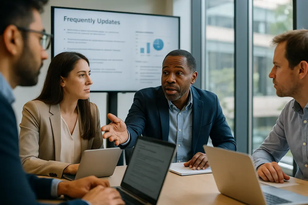 APA updates reviewed by a compliance professional at a workplace policy desk