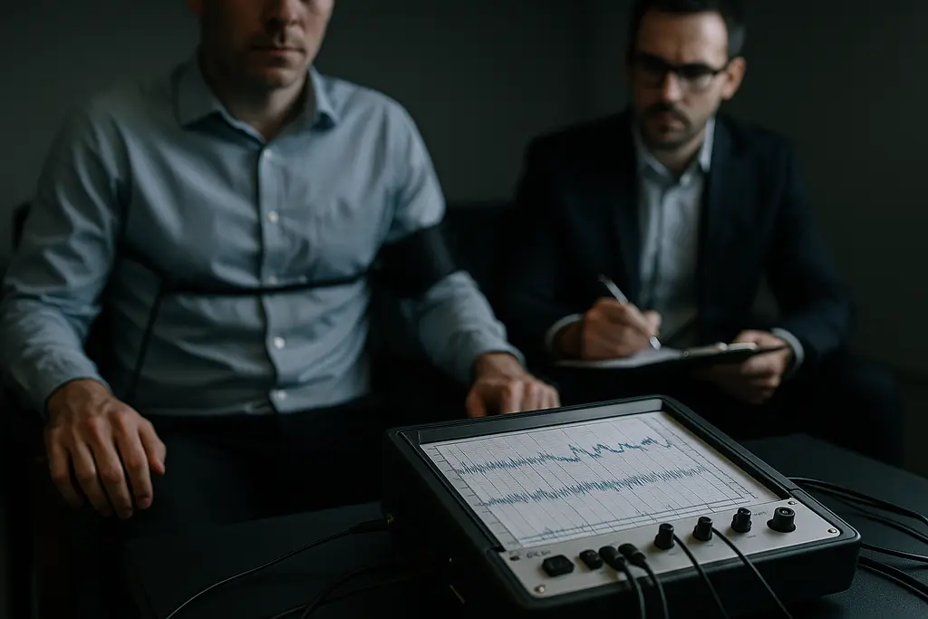 Ethical polygraph services consultation in a private workplace meeting