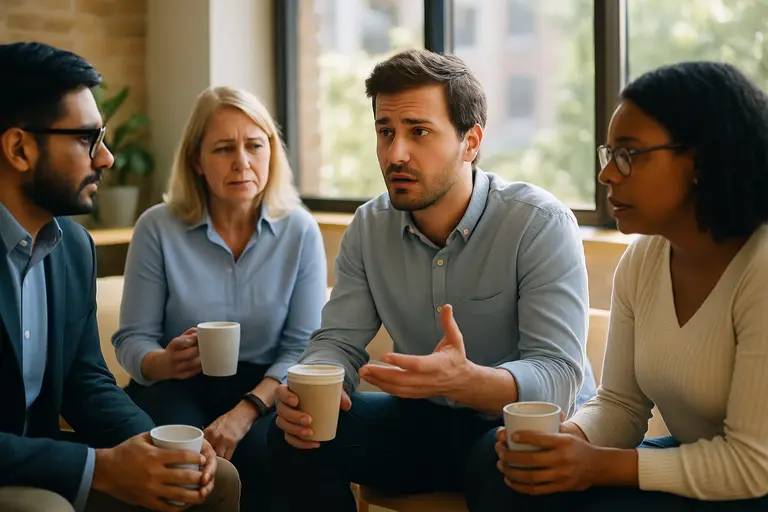 HR manager reviewing vendor questions in a quiet office