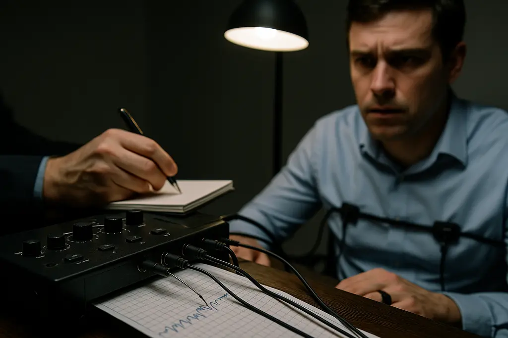 Polygraph Effectiveness review with examiner notes and workplace policy documents