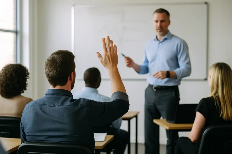 Compliance checklist beside employee policy documents
