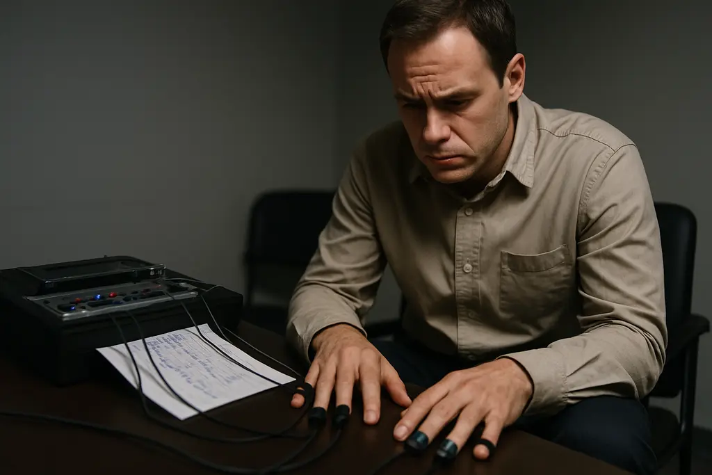 Polygraph Testing Impact assessment in a quiet examination room