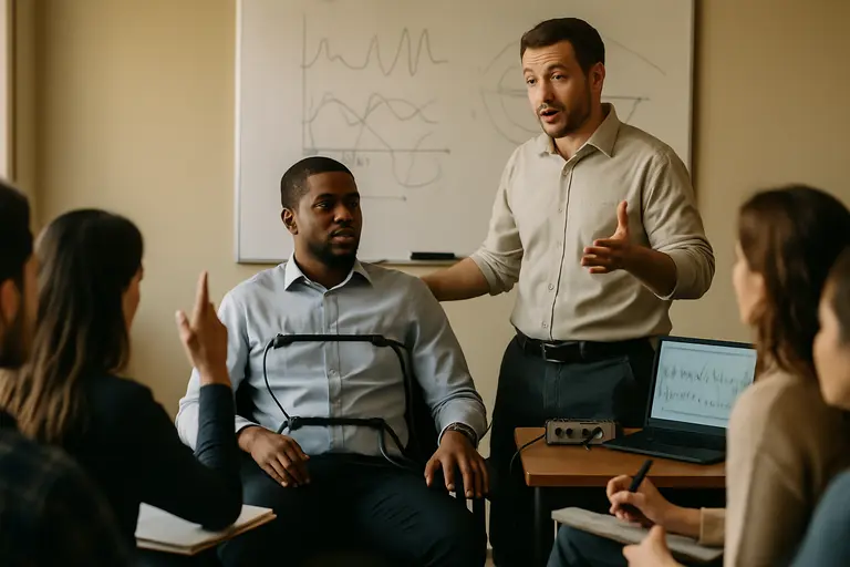 Security team comparing interview notes with access logs